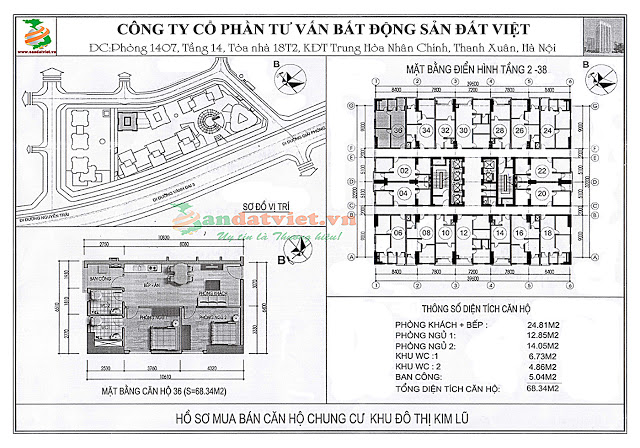 Chung cư Kim Lũ giá rẻ