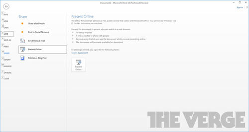 Microsoft Office 15 Suite bị rò rỉ, Công nghệ thông tin, Microsoft Office 15, Microsoft, Microsoft Office 15, Microsoft Office 15 bi ro ri, ro ri Microsoft Office 15, ra mat Microsoft Office 15, anh Microsoft Office 15, Microsoft Office 15 xuat hien, Outlook 15, Windows 7, Windows 8, Office 15 Suite